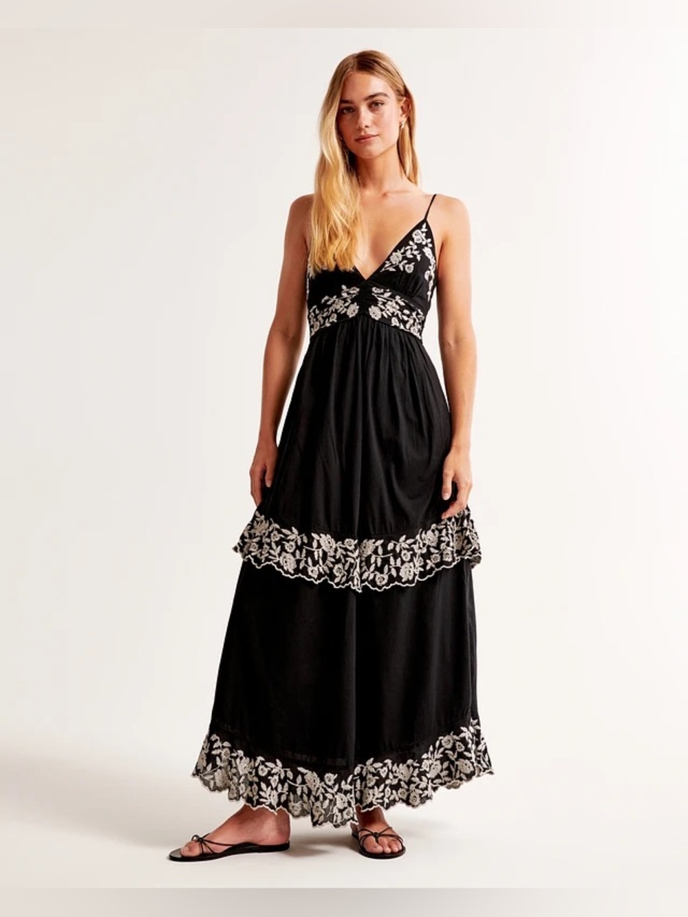 Abercrombie & Fitch Tiered Maxi